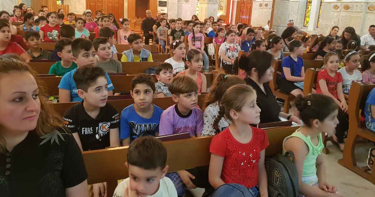 You are currently viewing ختام فعاليات الدورة الصيفية الثالثة للتعليم المسيحي