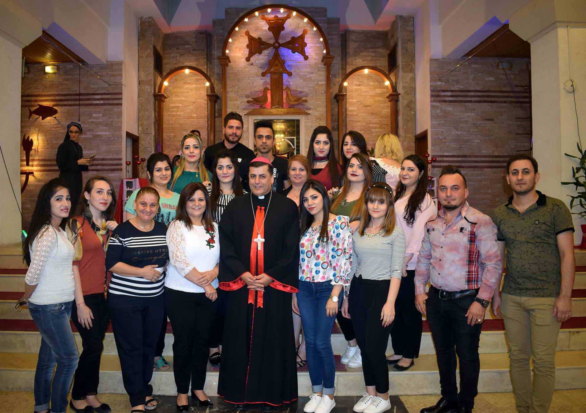 You are currently viewing شبيبة الصعود تشارك إحتفالات كنيسة مار إيليا الحيري في عيدها السنوي